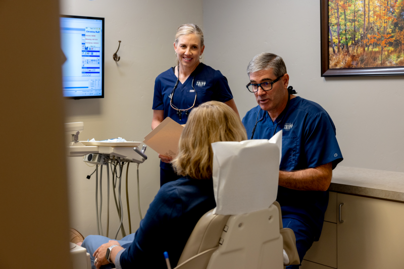 Dr. Tripp and staff