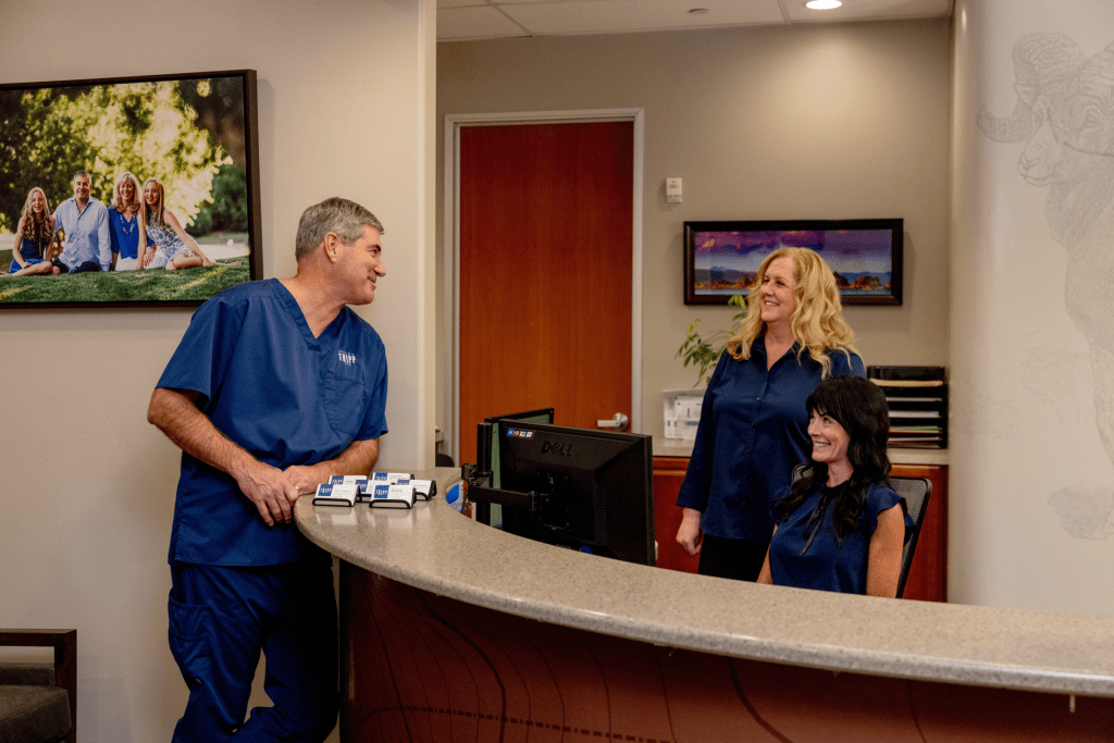 Dr. Tripp and staff